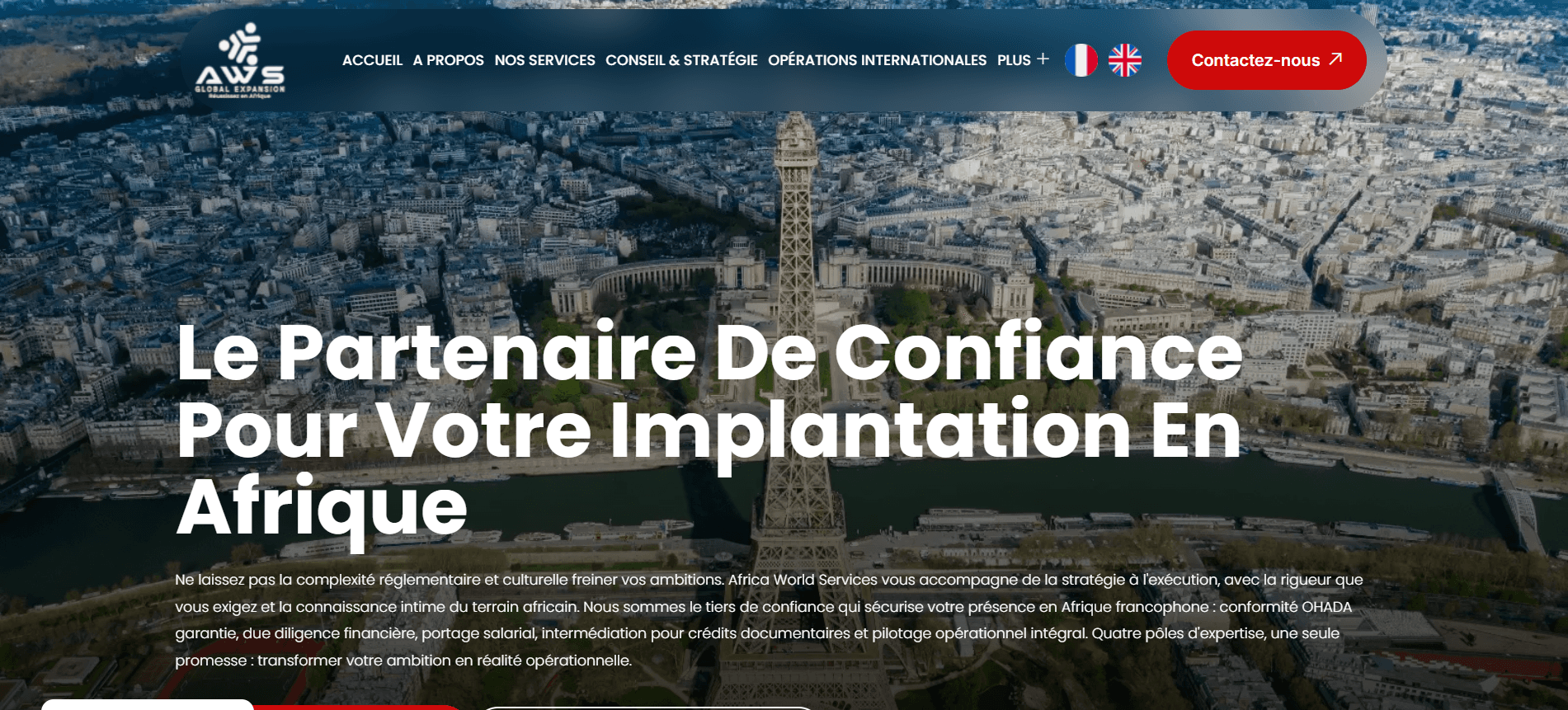 Site vitrine Global Expansion